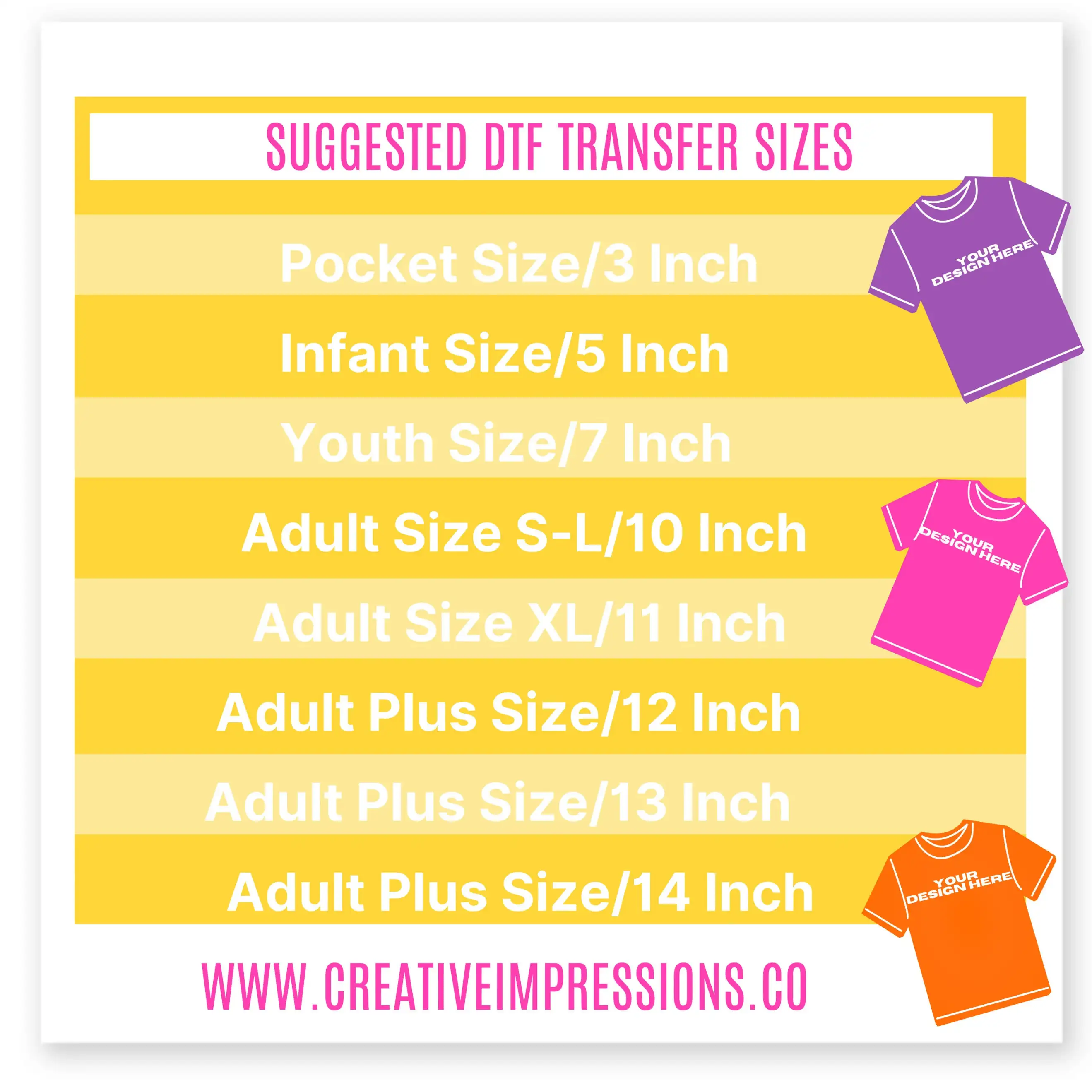 Blog | Press with Precision: Your DTF Sizing Guide (and What NOT to Do!)